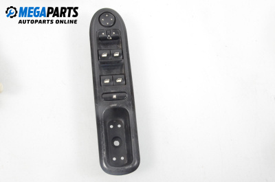 Window and mirror adjustment switch for Peugeot 407 Sedan (02.2004 - 12.2011)