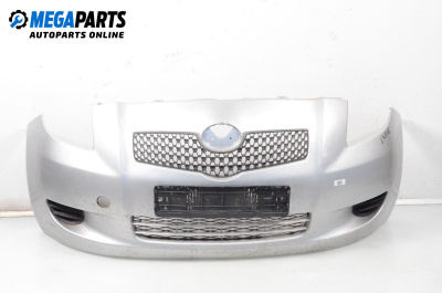 Front bumper for Toyota Yaris Hatchback II (01.2005 - 12.2014), hatchback, position: front