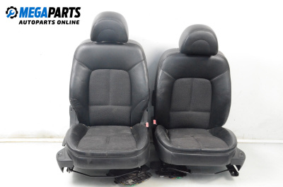 Leather seats for Peugeot 407 Station Wagon (05.2004 - 12.2011), 5 doors