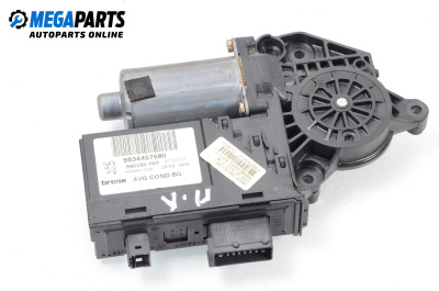 Motor macara geam for Peugeot 307 Hatchback (08.2000 - 12.2012), 5 uși, hatchback, position: stânga - fața