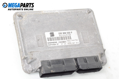 ECU for Seat Ibiza III Hatchback (02.2002 - 11.2009) 1.2, 64 hp, № 03E906033P