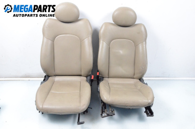 Leather seats for Mercedes-Benz C-Class Coupe (CL203) (03.2001 - 06.2007), 3 doors