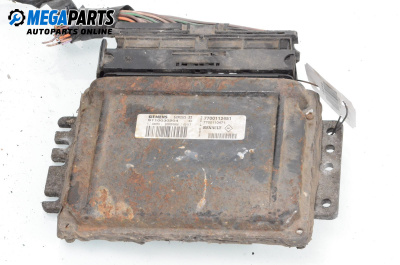 ECU for Renault Megane Scenic (10.1996 - 12.2001) 1.6 16V (JA0B, JA04, JA11), 107 hp, № 7700112451