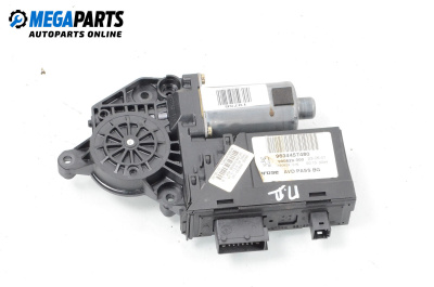 Antriebsmotor el. fensterheber for Peugeot 307 Hatchback (08.2000 - 12.2012), 5 türen, hecktür, position: rechts, vorderseite, № 9634457480