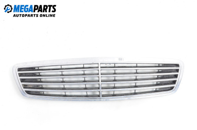 Grill for Mercedes-Benz S-Class Sedan (W220) (10.1998 - 08.2005), sedan, position: front