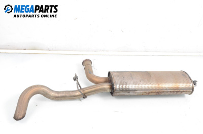 Rear muffler for Renault Master II Box (07.1998 - 02.2010) 2.5 dCi 120, 115 hp