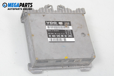 ECU for Mercedes-Benz E-Class Sedan (W210) (06.1995 - 08.2003) E 200 (210.035), 136 hp, № 0225458832