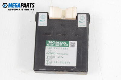 Modul de comandă cu senzori parktronic for Honda CR-V III SUV (06.2006 - 01.2012), № 39670-SWW-G02