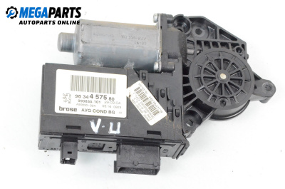 Motor macara geam for Peugeot 307 Hatchback (08.2000 - 12.2012), 5 uși, hatchback, position: stânga - fața