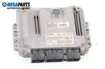 ECU for Peugeot 307 Hatchback (08.2000 - 12.2012) 1.6 HDi 110, 109 hp, № 0 281 011 627