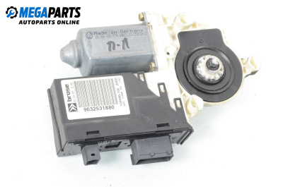 Motor macara geam for Citroen C5 I Hatchback (03.2001 - 03.2005), 5 uși, hatchback, position: stânga - fața, № 9632531880