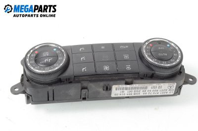 Bedienteil climatronic for Mercedes-Benz M-Class SUV (W164) (07.2005 - 12.2012), № A251 870 72 86