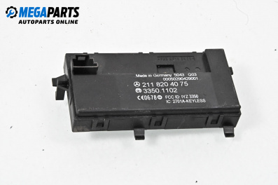 Keyless-entry module for Mercedes-Benz CLS-Class Sedan (C219) (10.2004 - 02.2011), № 211 820 40 75