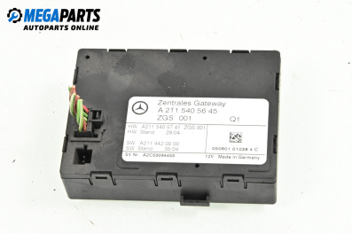 Central lock module for Mercedes-Benz E-Class Sedan (W211) (03.2002 - 03.2009), № A2115405645