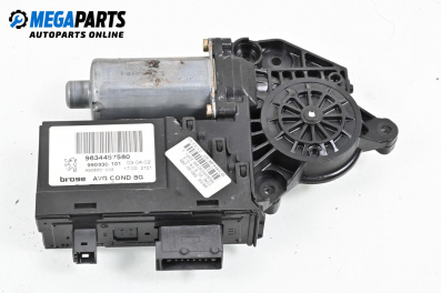 Motor macara geam for Peugeot 307 Hatchback (08.2000 - 12.2012), 5 uși, hatchback, position: stânga - fața