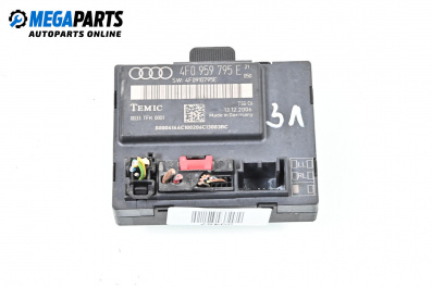 Door module for Audi A6 Avant C6 (03.2005 - 08.2011), № 4F0 959 795 E