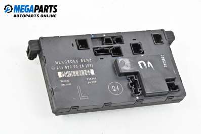 Steuermodul tür for Mercedes-Benz E-Class Sedan (W211) (03.2002 - 03.2009), № 211 820 03 26