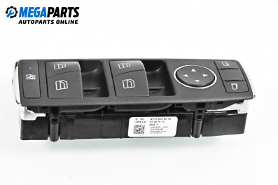 Window and mirror adjustment switch for Mercedes-Benz C-Class Sedan (W204) (01.2007 - 01.2014), № A2128208210