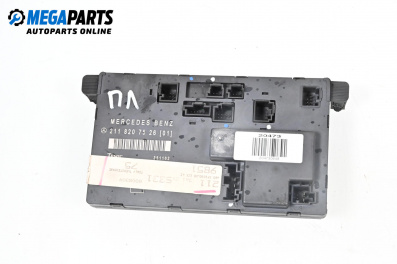 Door module for Mercedes-Benz E-Class Sedan (W211) (03.2002 - 03.2009), № 211 820 75 26 (01)