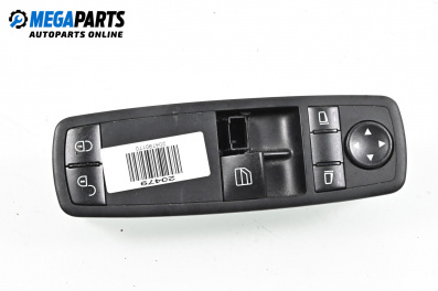 Window and mirror adjustment switch for Mercedes-Benz A-Class Hatchback W169 (09.2004 - 06.2012)