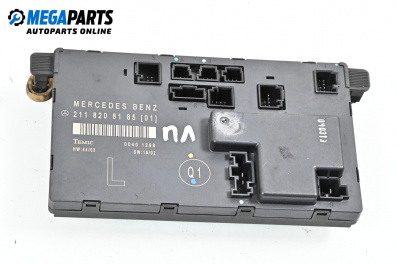 Door module for Mercedes-Benz E-Class Sedan (W211) (03.2002 - 03.2009), № 211 820 81 85