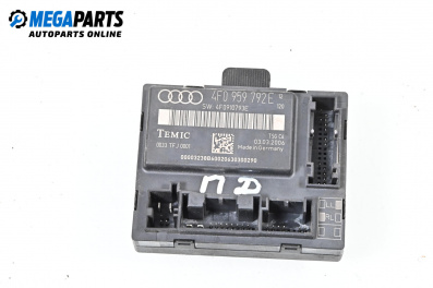 Steuermodul tür for Audi A6 Avant C6 (03.2005 - 08.2011), № 4F0 959 792 E