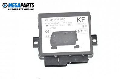 Comfort module for Opel Zafira A Minivan (04.1999 - 06.2005), № 24437076