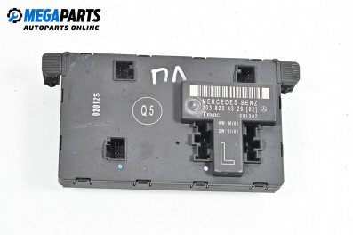 Door module for Mercedes-Benz C-Class Estate (S203) (03.2001 - 08.2007), № 203 820 63 26 (02)