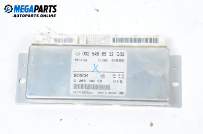 ABS/ESP computer for Mercedes-Benz E-Class Sedan (W211) (03.2002 - 03.2009), № Bosch 0 265 109 511