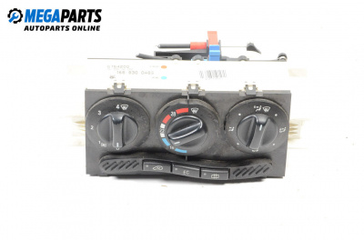 Air conditioning panel for Mercedes-Benz A-Class Hatchback  W168 (07.1997 - 08.2004)