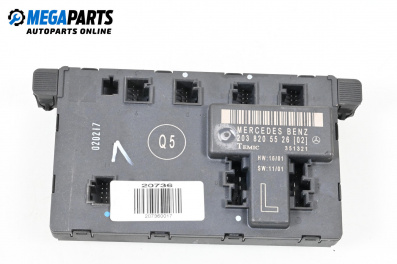 Door module for Mercedes-Benz C-Class Coupe (CL203) (03.2001 - 06.2007), № А 203 820 55 26