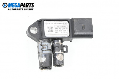 Senzor presiune de gaze arse for Audi A4 Avant B8 (11.2007 - 12.2015), № 0 281 006 006