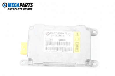 Steuermodul airbag for BMW 7 Series E65 (11.2001 - 12.2009), № 65.77-6920472