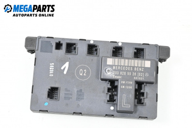 Door module for Mercedes-Benz C-Class Coupe (CL203) (03.2001 - 06.2007), № А 203 820 55 26