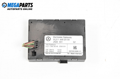 Central lock module for Mercedes-Benz E-Class Sedan (W211) (03.2002 - 03.2009), № А 211 445 20 00