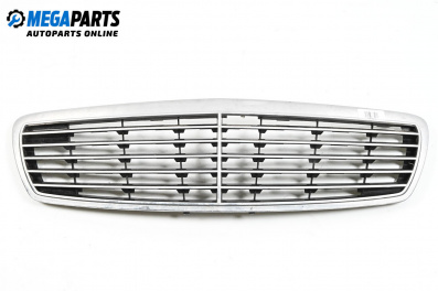 Grill for Mercedes-Benz E-Class Sedan (W211) (03.2002 - 03.2009), sedan, position: front