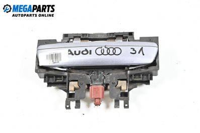 Mâner exterior for Audi A8 Sedan 4E (10.2002 - 07.2010), 5 uși, sedan, position: stânga - spate