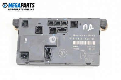 Door module for Mercedes-Benz E-Class Sedan (W211) (03.2002 - 03.2009), № А 211 870 10 26