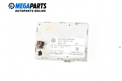 Central lock module for Mercedes-Benz E-Class Sedan (W211) (03.2002 - 03.2009), № A 211 540 71 45