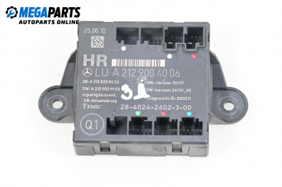 Modul ușă for Mercedes-Benz E-Class Sedan (W212) (01.2009 - 12.2016), № A 212 900 40 06