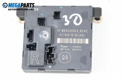 Steuermodul tür for Mercedes-Benz E-Class Sedan (W211) (03.2002 - 03.2009), № 211 820 16 26