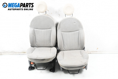 Seats set for Fiat 500 Hatchback (10.2007 - ...), 3 doors