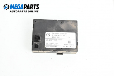 Central lock module for Mercedes-Benz M-Class SUV (W164) (07.2005 - 12.2012), № A 164 540 67 45