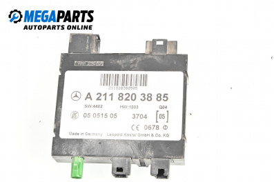 Amplificator antenă for Mercedes-Benz CLS-Class Sedan (C219) (10.2004 - 02.2011), № A 211 820 38 85