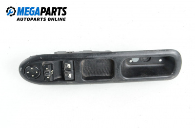 Window and mirror adjustment switch for Peugeot 407 Sedan (02.2004 - 12.2011)