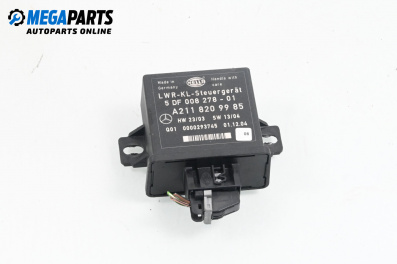 Light module controller for Mercedes-Benz CLS-Class Sedan (C219) (10.2004 - 02.2011), № 5DF008278-01 / A2118209985