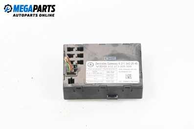 Central lock module for Mercedes-Benz E-Class Sedan (W211) (03.2002 - 03.2009), № A2115402945