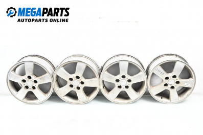 Alloy wheels for Hyundai Tucson SUV I (06.2004 - 11.2010) 16 inches, width 6.5 (The price is for the set)