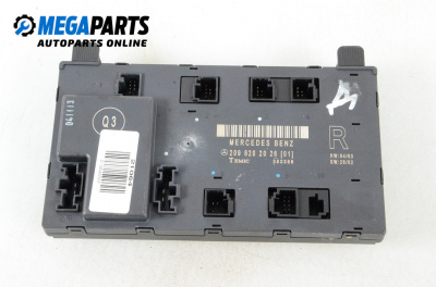 Door module for Mercedes-Benz CLK-Class Coupe (C209) (06.2002 - 05.2009), № 209 820 20 26