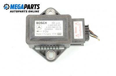 Sensor ESP for Mercedes-Benz B-Class Hatchback I (03.2005 - 11.2011), № Bosch 0 265 005 267